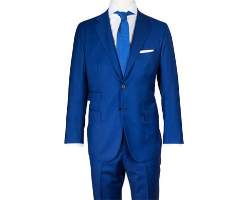 Kiton Anzug in blau