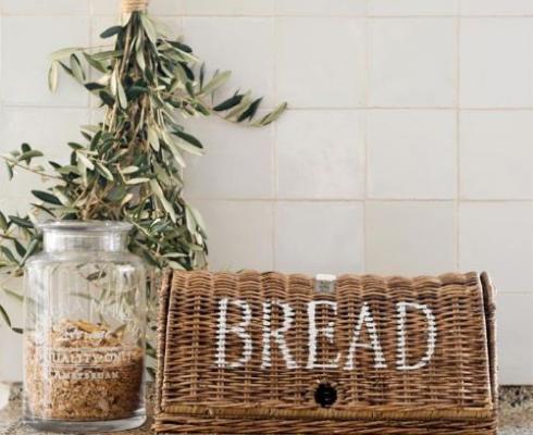 Rivièra Maison Rustic Rattan Bread Box