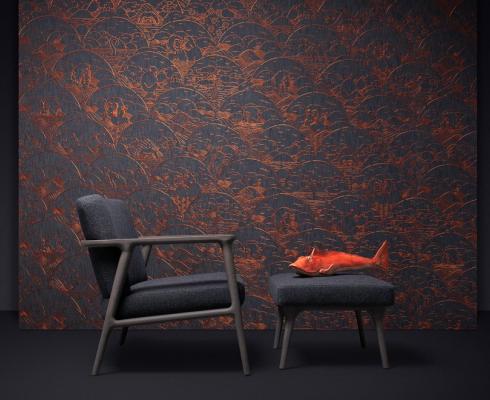 Arte Arte Moooi Tapeten bei Living & Home Frankfurt 