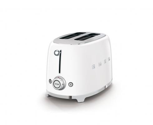 Smeg - 2 Scheiben Toaster Weiß TSF01WHEU