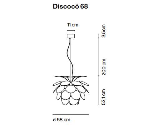 Marset - DISCOCÓ 68 Pendant Lamp