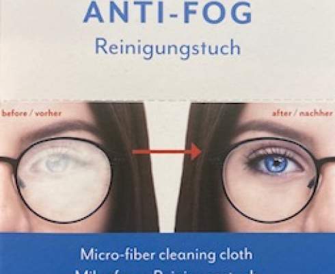 MPG Healthcare Anti-Fog Brillentuch