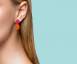 INAstyle - Benita Ohrring orange | pink Thumbnail