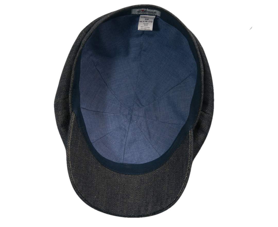 Wigens - Newsboy Classic RAW Denim Cap