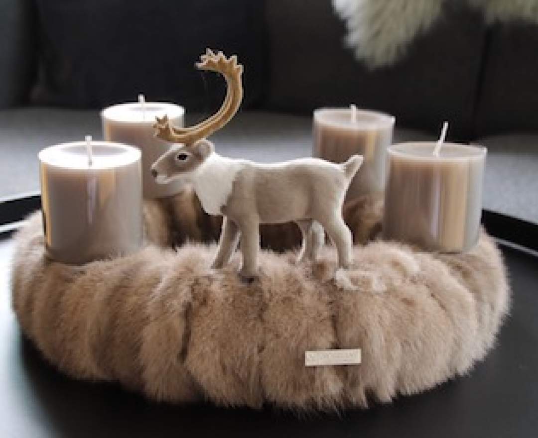 Drosselbart Design - Exklusiver Designer Adventskranz