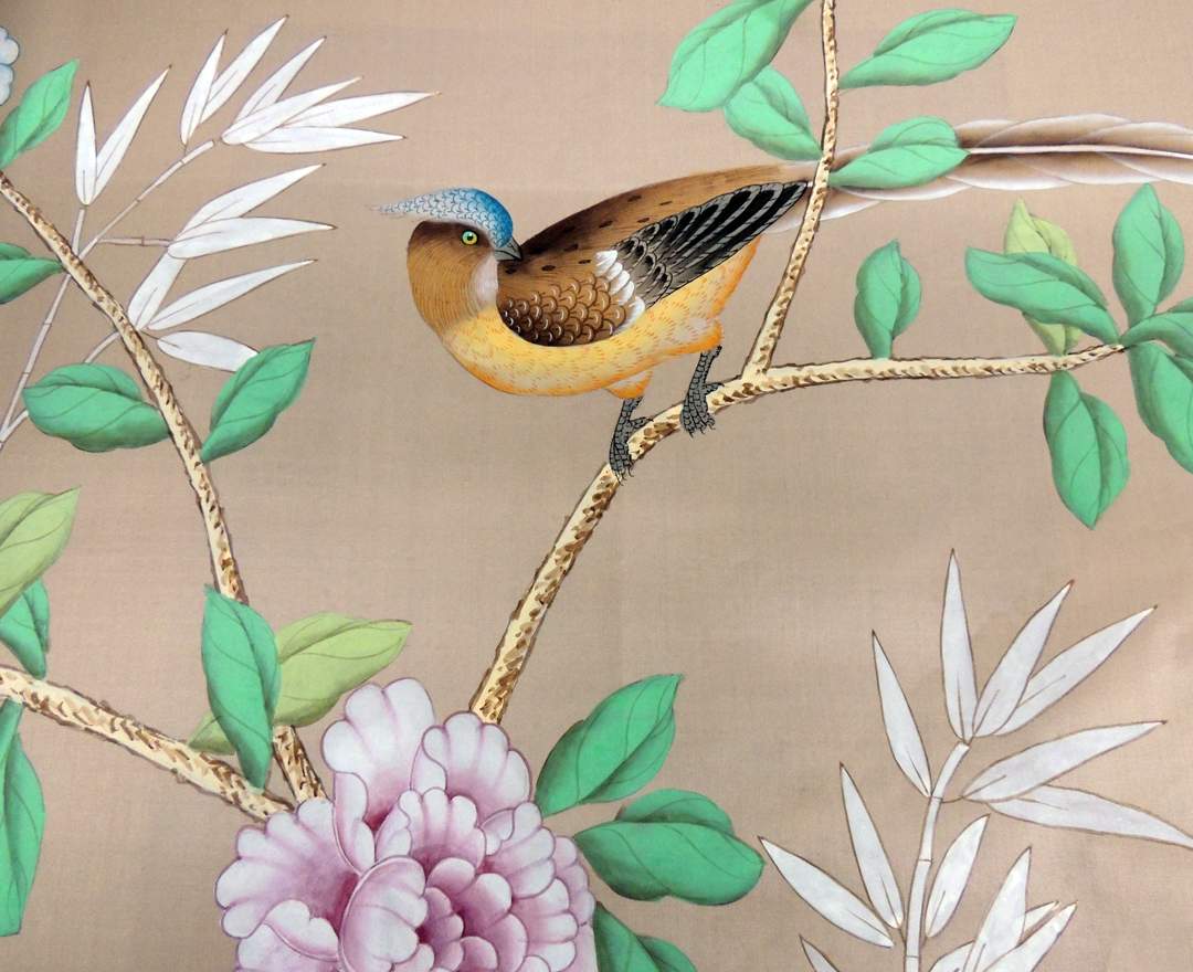 De Gournay - de Gournay - Handgemalte Seidentapeten