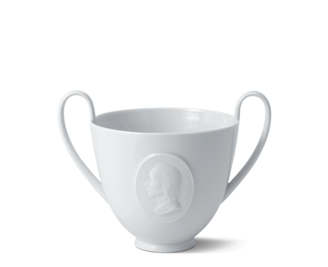 KPM Berlin KPM, HÖLDERLIN-Becher mit Biskuit Medaillon KPM Berlin KPM, HÖLDERLIN-Becher mit Biskuit Medaillon