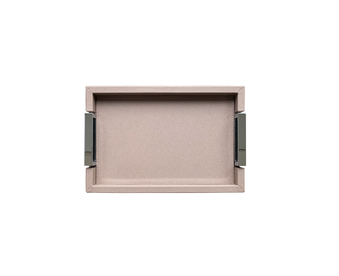 Giobagnara Giobagnara, Tablet Victor Tray Mini, Farbe Dove, Leder Giobagnara Giobagnara, Tablet Victor Tray Mini, Farbe Dove, Leder