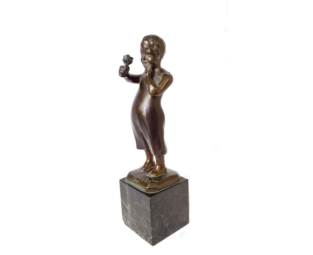 Kunsthandel Seidel u. Sohn Seppl (Der kleine Gratulant), um 1908 Kunsthandel Seidel u. Sohn Seppl (Der kleine Gratulant), um 1908
