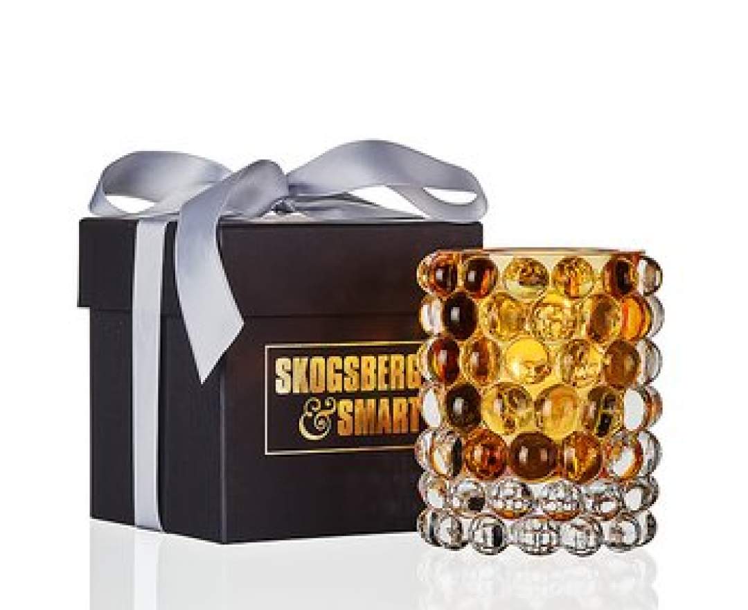 Skogsberg & Smart Skogsberg und Smart, Windlicht, Hurricane Lamp Boule - AMBER Skogsberg & Smart Skogsberg und Smart, Windlicht, Hurricane Lamp Boule - AMBER