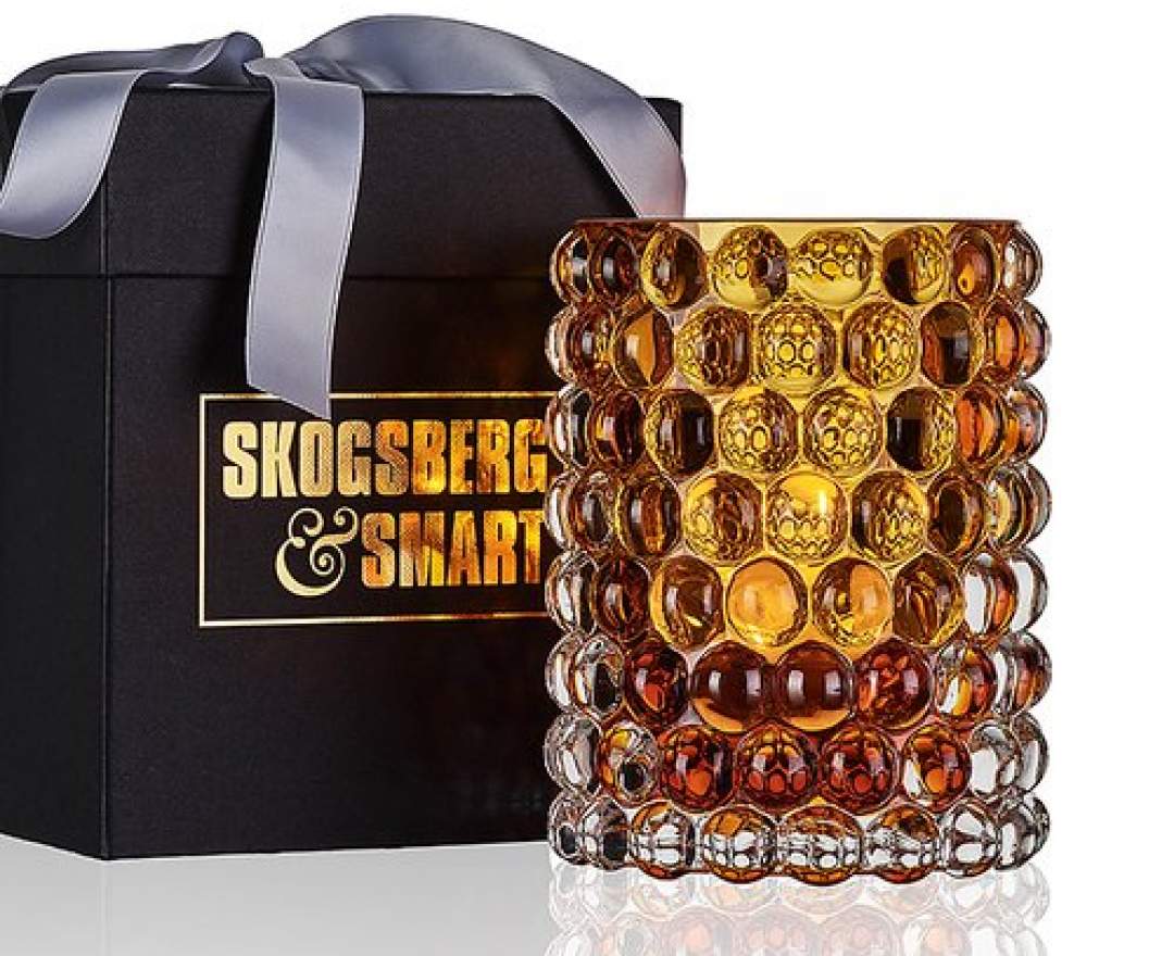 Skogsberg & Smart Skogsberg und Smart, Windlicht, Hurricane Boule Large - AMBER Skogsberg & Smart Skogsberg und Smart, Windlicht, Hurricane Boule Large - AMBER