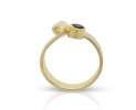 Goldschmiede TRAPEZ - Birgit Johannsen - Ring mit blauem Saphir und 585 Gold Thumbnail