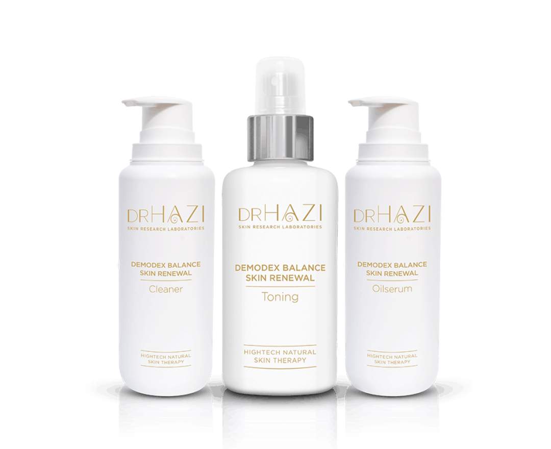 DRHAZI HIGH-TECH NATURAL SKIN THERAPIE - DEMODEX DERMA BALANCE SKIN RENEWAL PACK