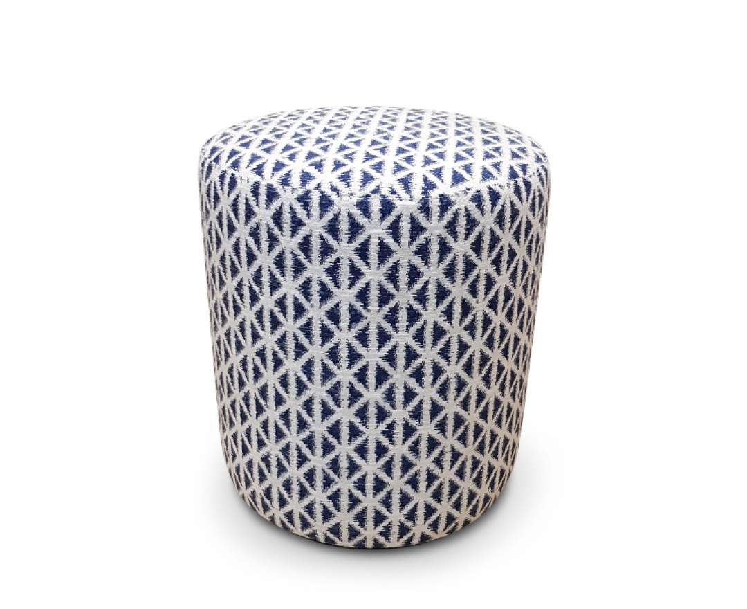 IH Studio Collection IH Studio Collection Pouf SAN, Blau Weiss