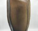 1st Tannendiele - Carved glass vase, brown Thumbnail