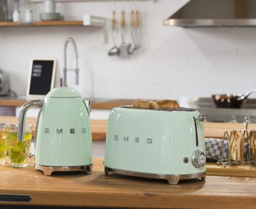 Smeg Toaster und Wasserkocher