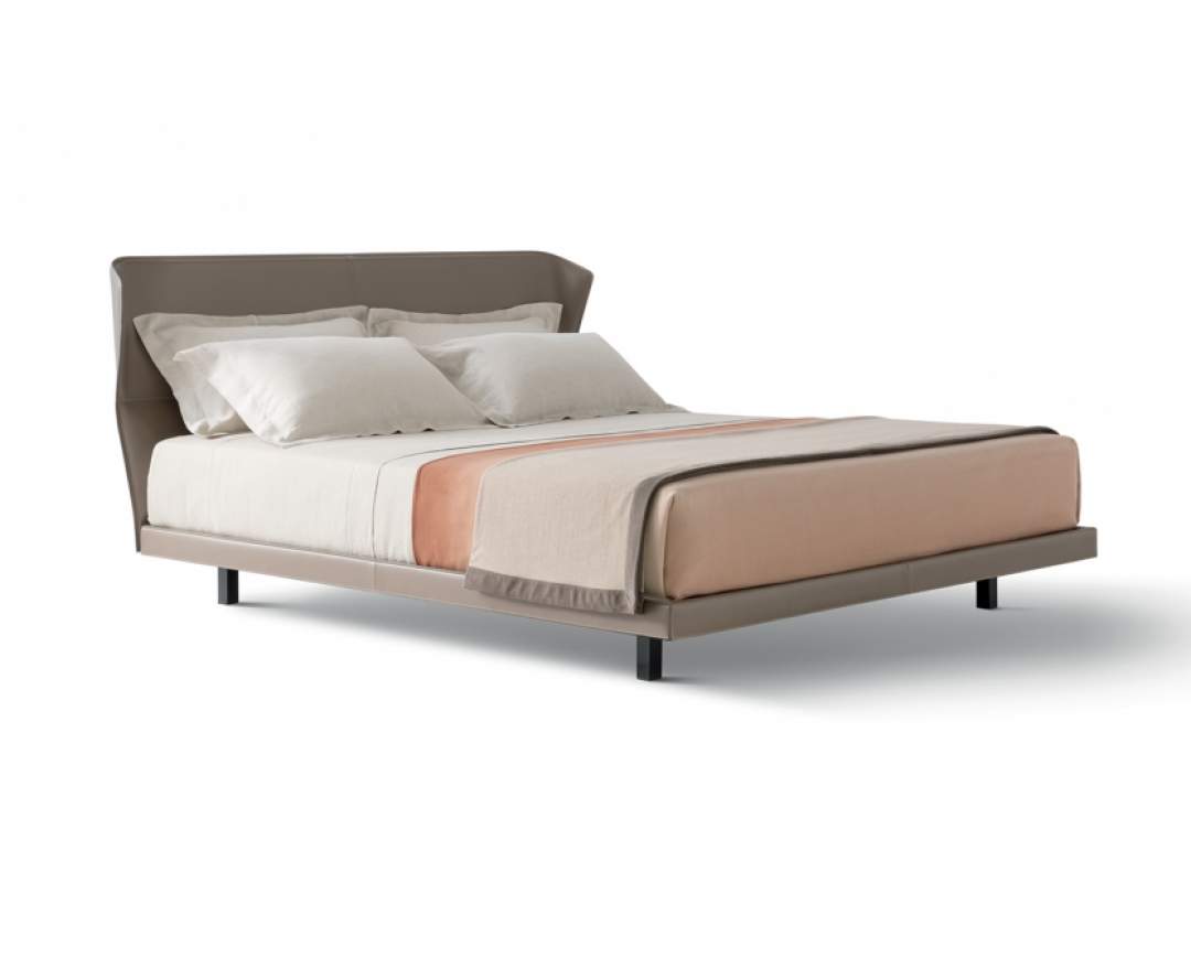 Molteni&C Molteni Bett AZUL, 180 x 200 cm, Kernleder Molteni&C Molteni Bett AZUL, 180 x 200 cm, Kernleder