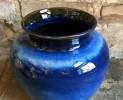 1st Tannendiele - Vase (blau, 23 cm) Thumbnail