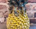 1st Tannendiele - Vase „Ananas“ (gelb / L) Thumbnail