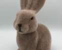 1st Tannendiele - Osterhase (braun, stehend) Thumbnail