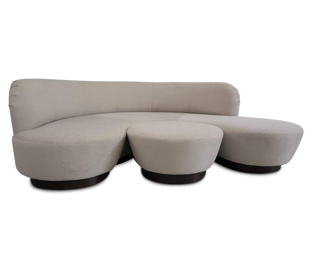 IH Studio Collection, Sofa mit Pouf KAN