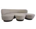 IH Studio Collection - IH Studio Collection, Sofa mit Pouf KAN Thumbnail