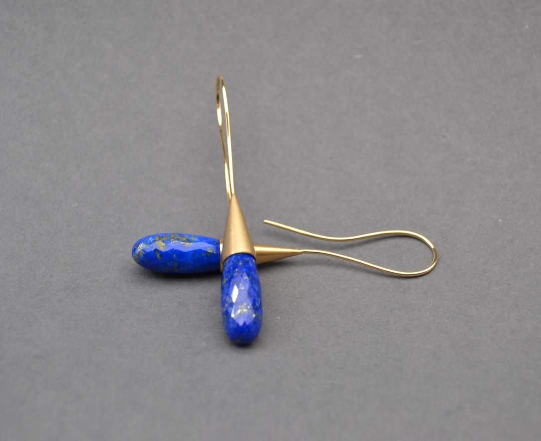 Goldschmiede Lüdtke & Lämmel Lapislazuli Ohrhänger Goldschmiede Lüdtke & Lämmel Lapislazuli Ohrhänger