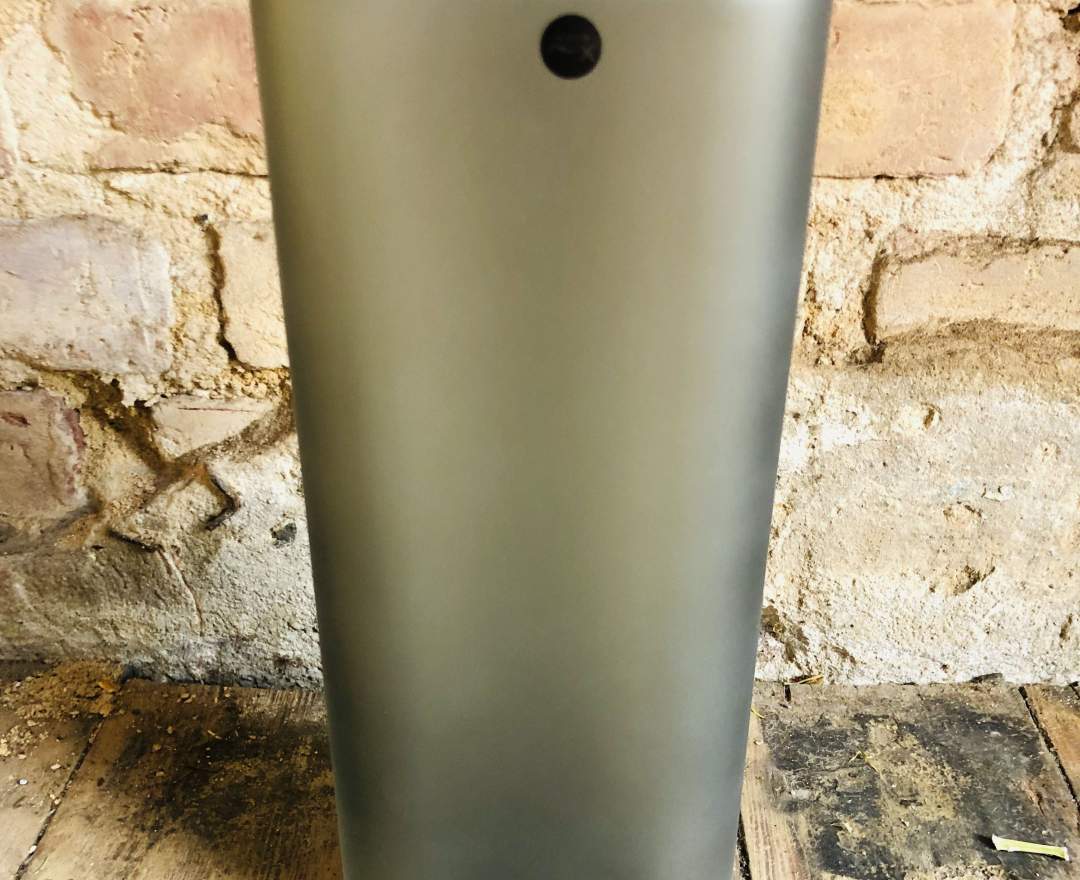 1st Tannendiele Glas-Vase „Layers / Tall“ (Smoke acid mat)