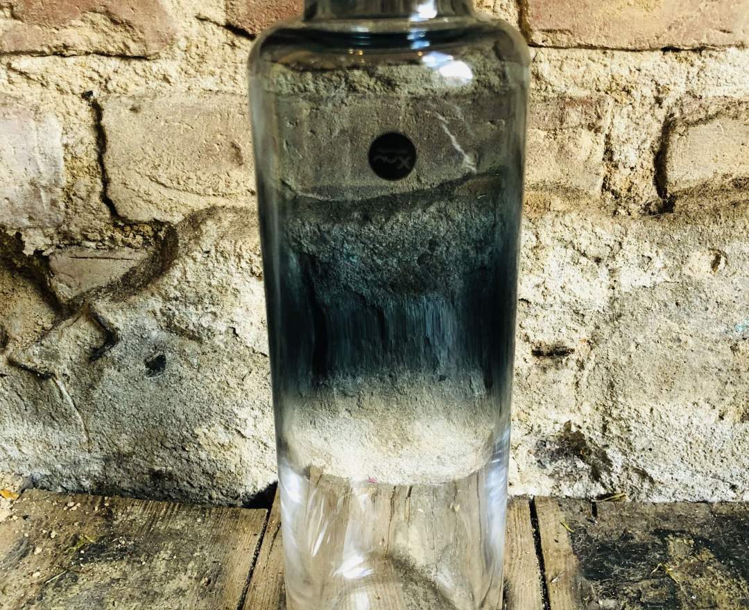 1st Tannendiele Glas-Vase „Magnolia / Long“ (Smoke)