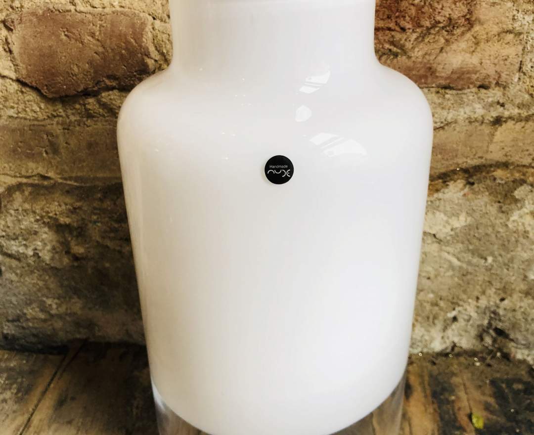 1st Tannendiele Glas-Vase „Magnolia / Medium“ (White)