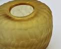 1st Tannendiele - Carved glass vase, beige Thumbnail