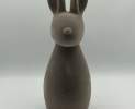 1st Tannendiele - Kleiner Osterhase, taupe, 30 cm Thumbnail