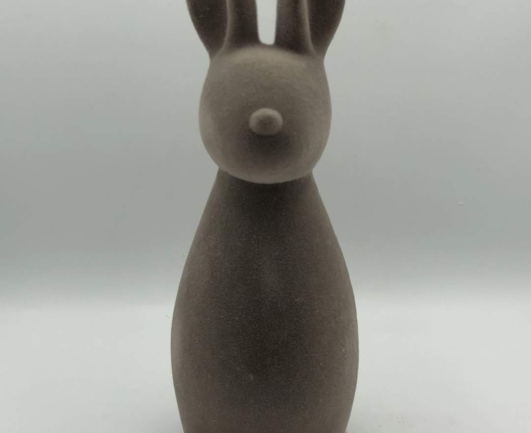 1st Tannendiele - Kleiner Osterhase, taupe, 30 cm