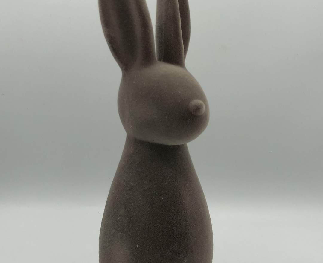 Kleiner Osterhase, taupe, 30 cm