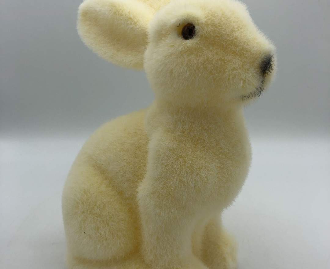 1st Tannendiele - Osterhase (gelb, 20 cm)