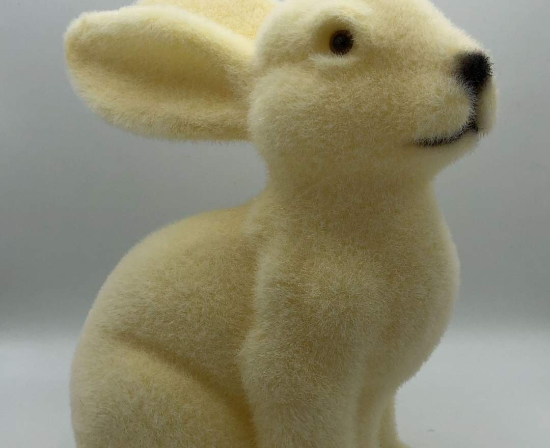 1st Tannendiele Osterhase (zart-gelb, 25 cm)