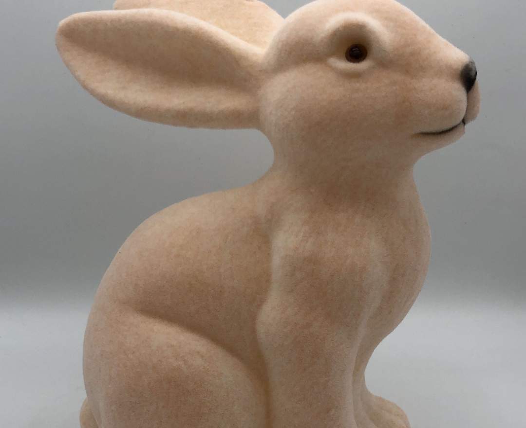 1st Tannendiele - Osterhase (rosa, 25 cm)