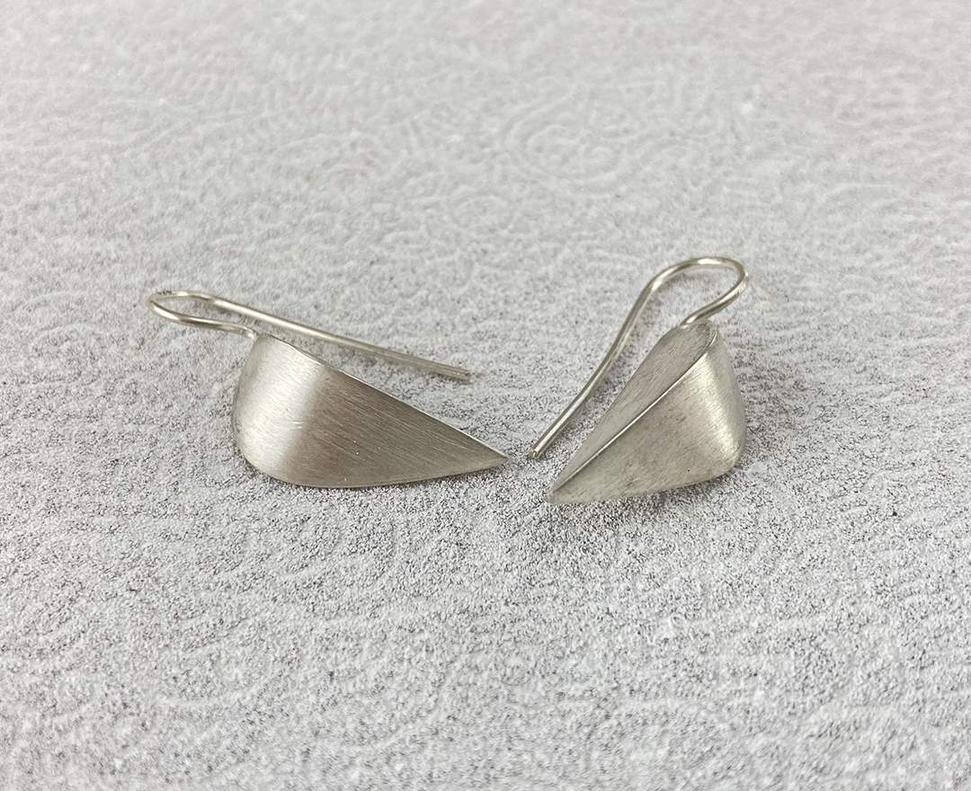 Goldschmiede im Hof Ohrhänger Kleine Variante, Silber Goldschmiede im Hof Ohrhänger Kleine Variante, Silber