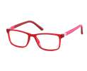 Markonia Eyewear - Kinderbrille von Markonia Eyewear in Transparent-Grau/Schwarz oder Rot/Pink mit neuartigem, stabilem 180° Federscharnier Thumbnail