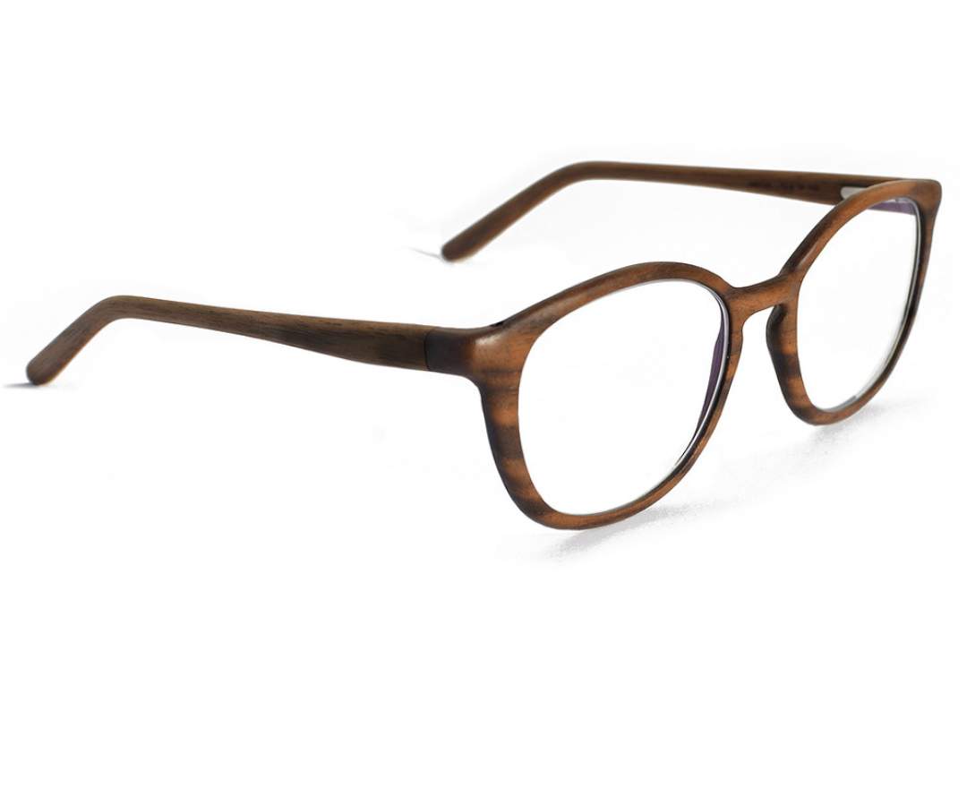 Freisicht - Made in Germany - Massivholzbrille - jede Brille ein Unikat