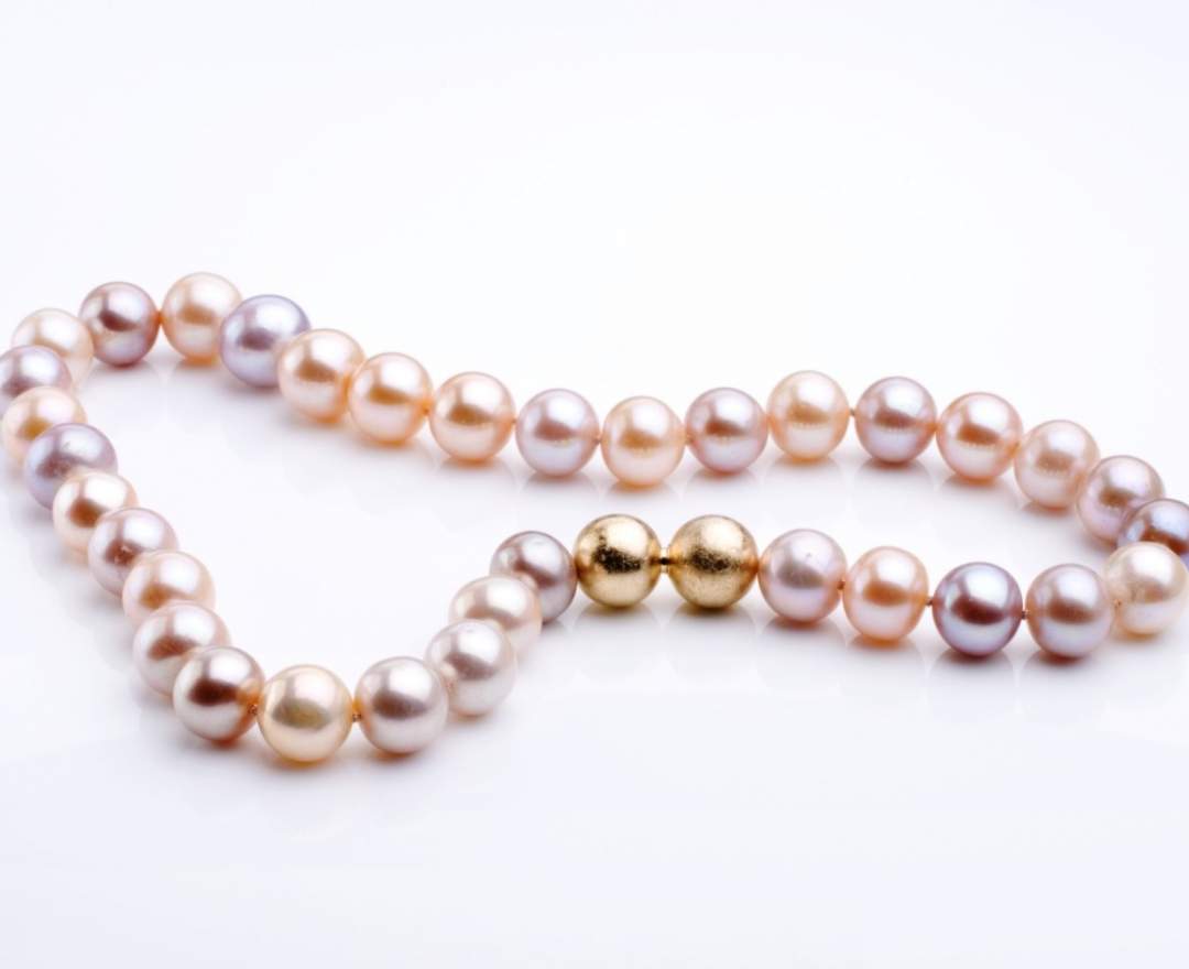 BETTINA MEYER macht SCHMUCK Perlenkette multicolor