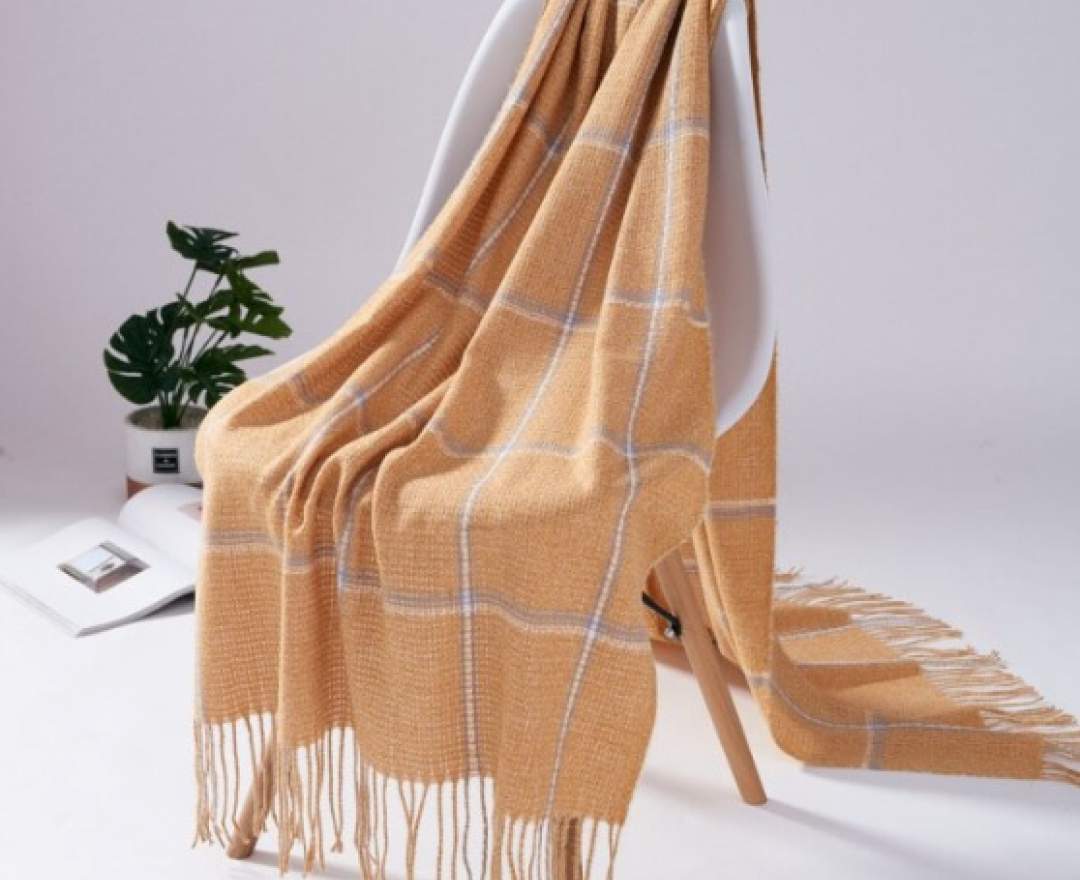 Thousand Damen Schal mit Fransen, Cashmere Mischung Thousand Damen Schal mit Fransen, Cashmere Mischung
