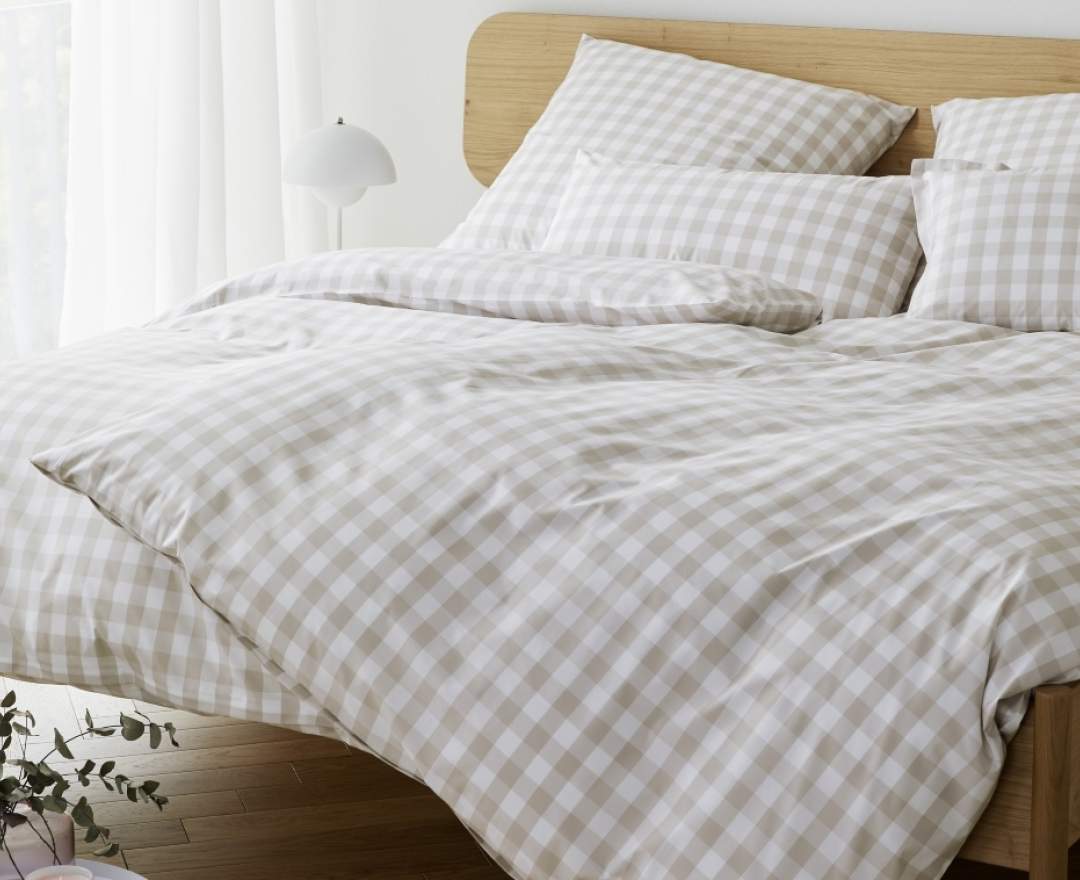 Elegante bed-line Bettwäsche Classic Karo, clay Elegante bed-line Bettwäsche Classic Karo, clay