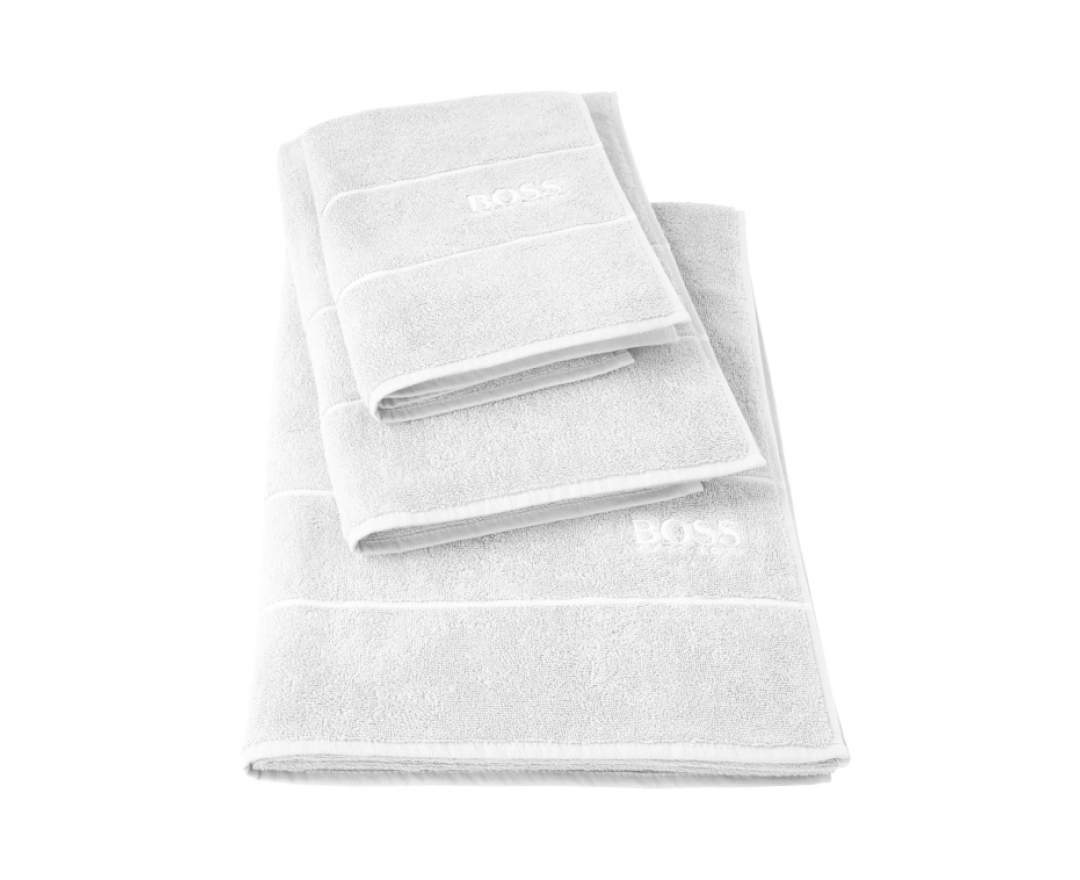 Hugo Boss Frottier Handtücher Plain ice