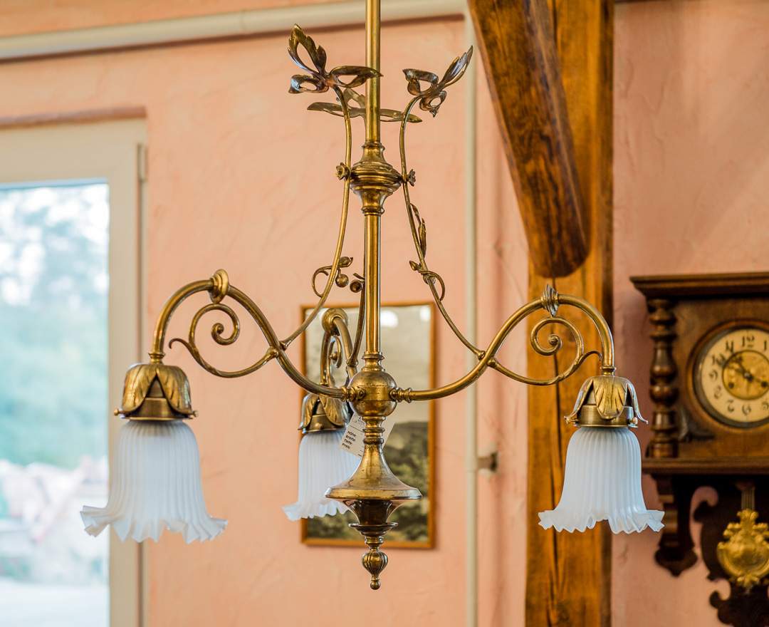 Fäming Antik Jugendstil Deckenlampe