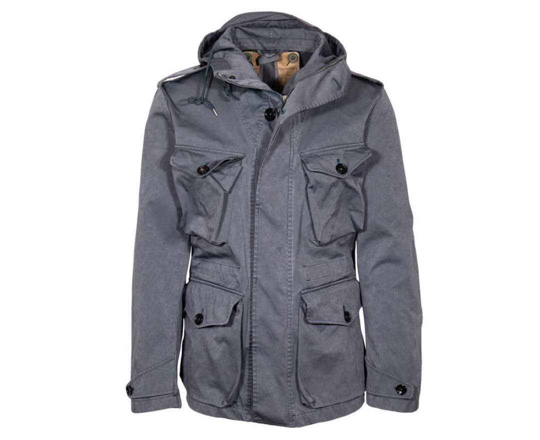 Ten C - Smock-Snow Parka Steel