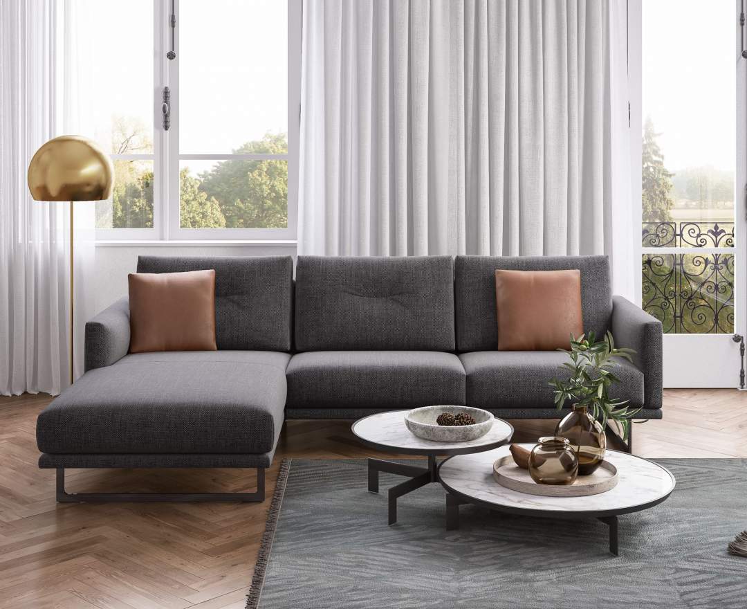 WeibelWeibel - Mellow, Sofaprogramm für kleine Räume von WeibelWeibel - Intertime, zierliche Sofas, kleine Sofas