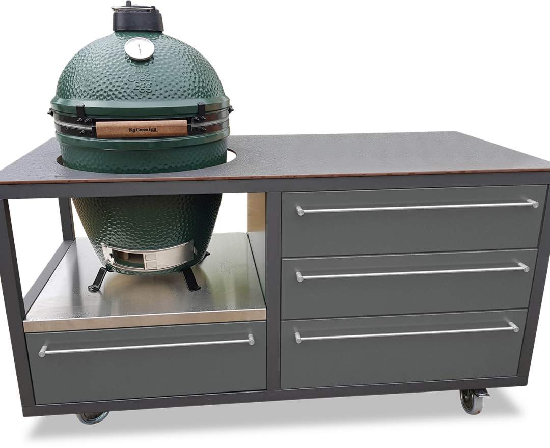 MM-Outdoorküchen 800 KGOA Kombi Orga-Grillmodul für Keramik-Grills