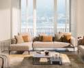 Jori - Jori Loungesofa, Ecksofa Longueville Landscape JR-8180, Stoffsofa Thumbnail