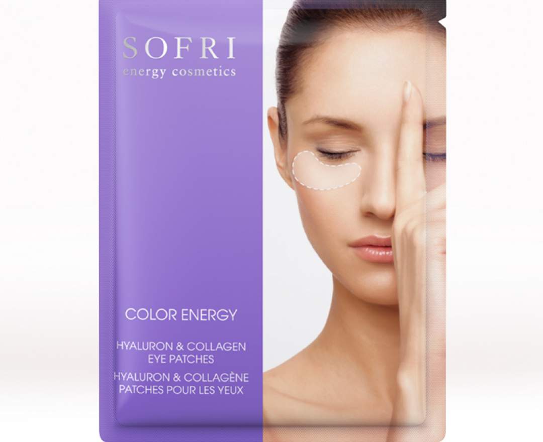 Sofri energy cosmetics Color Energy Hyaluron & Collagen Eye Patches
